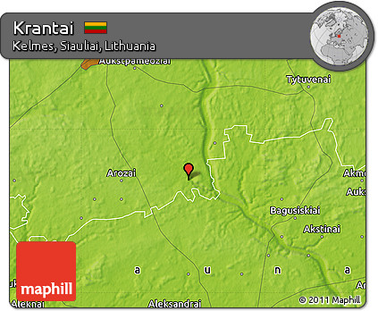 Physical Map of Krantai