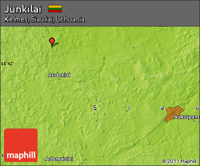 Physical Map of Junkilai