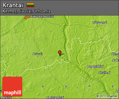 Physical Map of Krantai