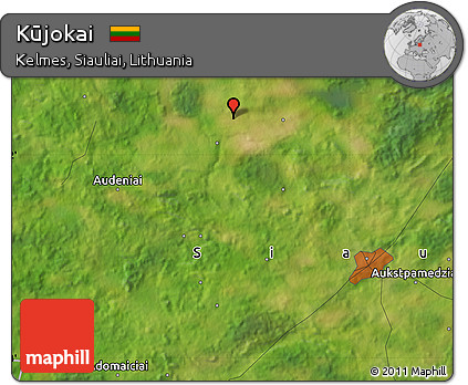 Satellite Map of Kūjokai