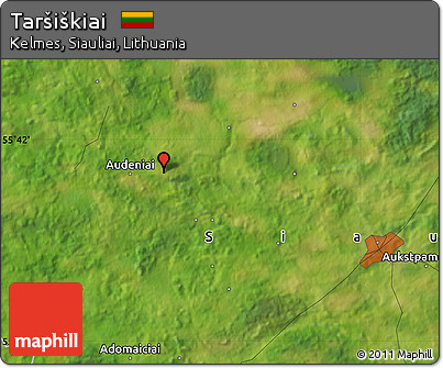 Satellite Map of Taršiškiai