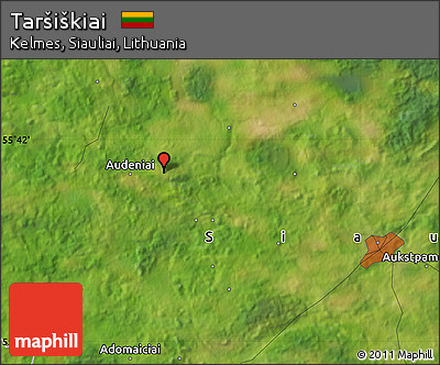 Satellite Map of Taršiškiai