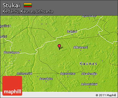 Physical 3D Map of Stukai