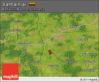 Satellite 3D Map of Vantainiai