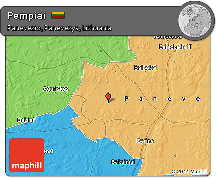 Political Map of Pempiai
