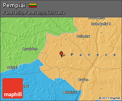 Political Map of Pempiai