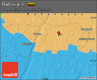 Political Map of Rabikiai II