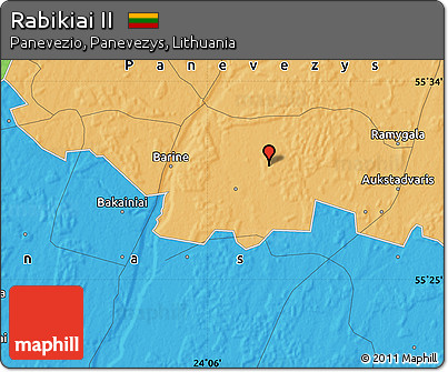Political Map of Rabikiai II