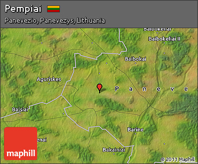 Satellite Map of Pempiai