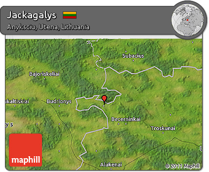 Satellite 3D Map of Jackagalys