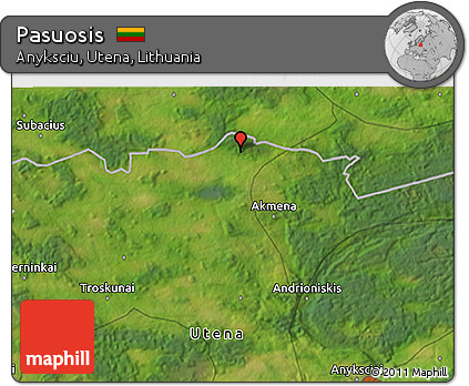 Satellite 3D Map of Pasuosis