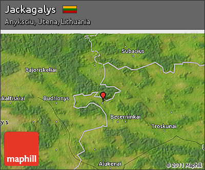 Satellite 3D Map of Jackagalys