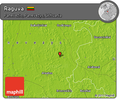 Physical Map of Raguva
