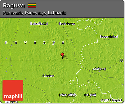 Physical Map of Raguva
