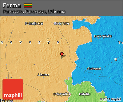 Political Map of Ferma