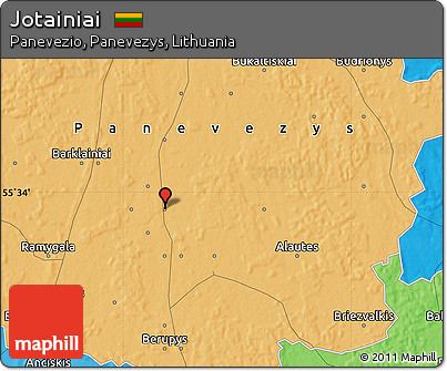 Political Map of Jotainiai