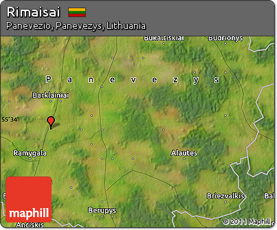 Satellite Map of Rimaisai