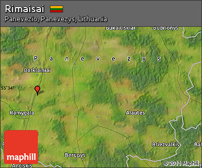 Satellite Map of Rimaisai