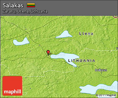 Physical 3D Map of Salakas
