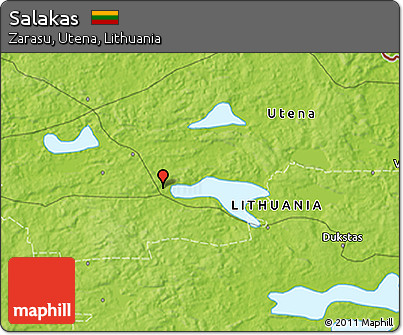 Physical 3D Map of Salakas
