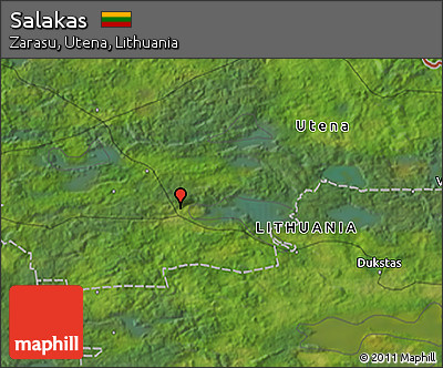 Satellite 3D Map of Salakas