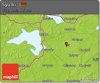 Physical Map of Syulki