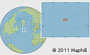 Savanna Style Location Map of the area around 55° 34' 4" N, 37° 19' 30" W