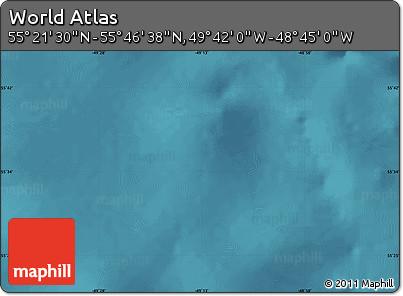 Satellite Map of the Area around 55° 34' 4" N, 49° 13' 30" W