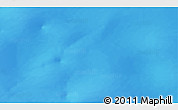 Shaded Relief 3D Map of the area around 55° 34' 4" N, 50° 4' 30" W