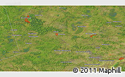 Satellite 3D Map of the area around 55° 34' 4" N, 62° 58' 30" E