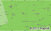 Political Map of the area around 55° 34' 4" N, 62° 58' 30" E