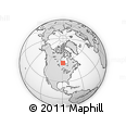 Outline Map of the Area around 55° 34' 4" N, 89° 10' 30" W, rectangular outline