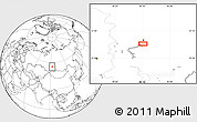 Blank Location Map of Maslinskiy