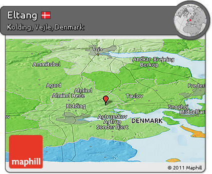 Political Panoramic Map of Eltang