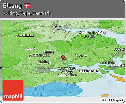 Political Panoramic Map of Eltang