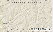 Shaded Relief Map of the area around 55° 56' 31" N, 104° 37' 30" E