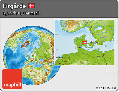 Physical Location Map of Firgårde