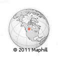 Outline Map of the Area around 55° 56' 31" N, 112° 58' 29" W, rectangular outline