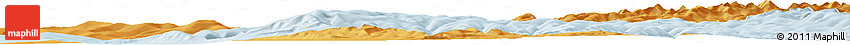 Political Horizon Map of the Area around 55° 56' 31" N, 116° 31' 30" E