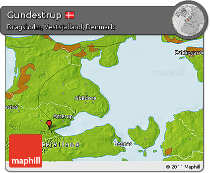 Physical 3D Map of Gundestrup