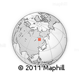 Outline Map of the Area around 55° 56' 31" N, 122° 28' 29" E, rectangular outline