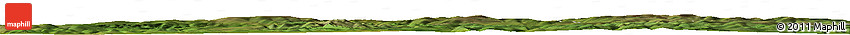 Satellite Horizon Map of the Area around 55° 56' 31" N, 124° 10' 30" E