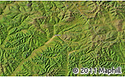 Satellite Map of the area around 55° 56' 31" N, 124° 10' 30" E