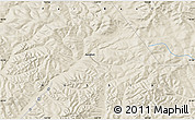 Shaded Relief Map of the area around 55° 56' 31" N, 124° 10' 30" E
