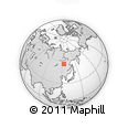 Outline Map of the Area around 55° 56' 31" N, 124° 10' 30" E, rectangular outline