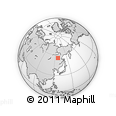 Outline Map of the Area around 55° 56' 31" N, 127° 34' 30" E, rectangular outline