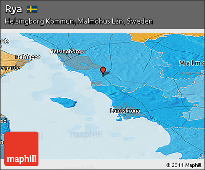 Political Panoramic Map of Rya