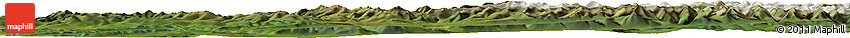 Satellite Horizon Map of the Area around 55° 56' 31" N, 130° 7' 30" E