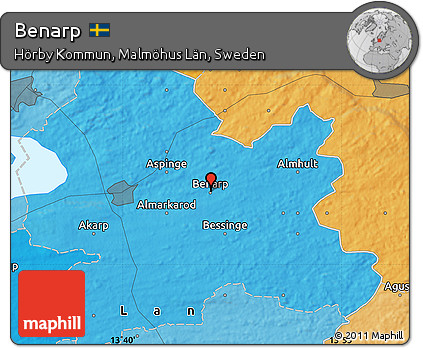Political Map of Benarp
