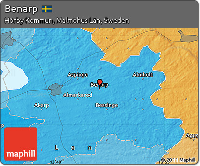 Political Map of Benarp
